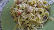Tagliatelles aux pétoncles