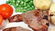 Côtes de porc surprise