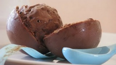 Coco-choco, glace choco noir-pralin