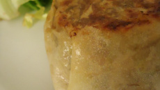 Pastilla de dinde aux pleurotes