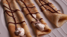 Crèpe au Philadelphia Milka