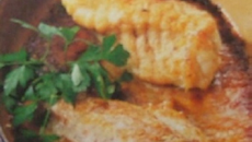 Filet de lotte sauce brebis au cumin