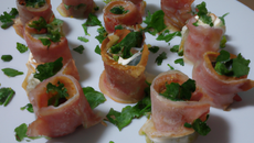 Batonnet roulé pour l'apéritif