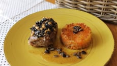 Selle d'agneau au four