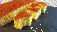 Gâteau coco - rhubarbe