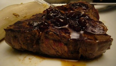 Pavé de bœuf sauce whisky