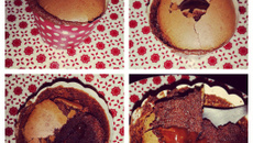 Gâteaux fondants praliné