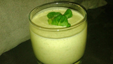 Velouté de mâche et st Morêt