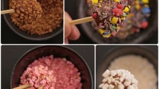 Mini-sucettes pommes caramel