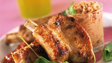 Travers de porc et sa crème de tomates séchées