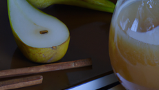 Jus de poires à la vanille