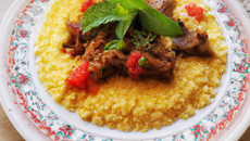 Couscous djerbien à l'agneau