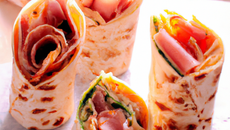 Wraps au Rondelé et jambon