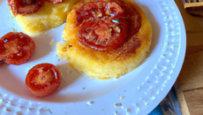 Polenta gratinée à la tomate