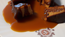 Gâteau aux carambar dérivé du gâteau au chocolat ultra simple