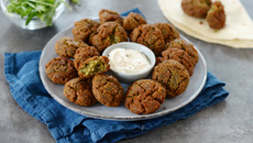 Falafels et sa sauce au tahiné
