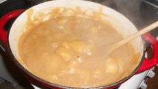 Pommes de terre au roux