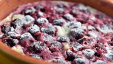 Clafoutis aux cerises rapide