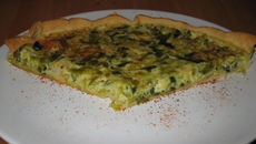 Tarte aux poireaux rapide