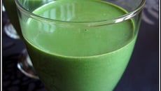 Velouté d'épinards à la vache qui rit