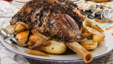 Gigot d'agneau au citron