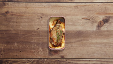 Échine de porc frottée aux épices basques et sa polenta crémeuse