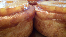 Ananas caramélisé façon tatin