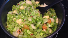 Chutney de tomate verte