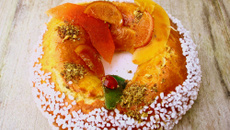 Couronne des rois provençale aux fruits confits