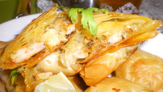 Bricks aux crevettes