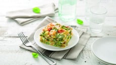 Lasagnes au pesto genovese et fruits de mer