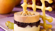 Foie Gras de canard sur pieds de porc braisés