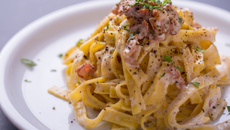 Tagliatelles à la "cabrionara "