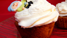 Cupcake à la pomme et chantilly de cidre