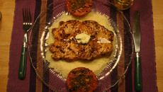 Pavés de requin à l'ail et à l'harissa