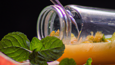 Condiment pamplemousse, gingembre et menthe
