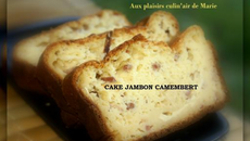 Cake jambon camembert