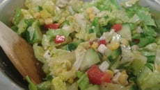 Salade croquante classique