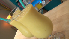 Milkshake à la mangue