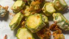 Beignets de courgettes au chèvre