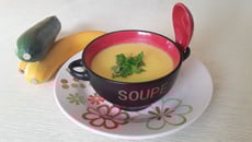 Velouté de courgettes allégé