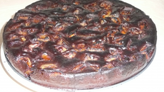 Gâteau chocolat-poire.