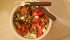 Salade aux notes provençales