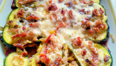 Gratin de courgettes napolitain