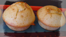 Magdalenas citron cœur chocolat framboise