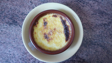 Crème brûlée à la bergamote