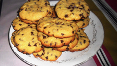 Cookies aux pépites de chocolat aux 2 sucres