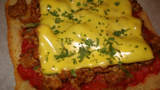 Tartine indienne de tika