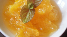 Salade d'orange à l'orientale