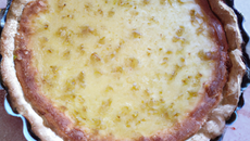 Tarte à la crème de riz